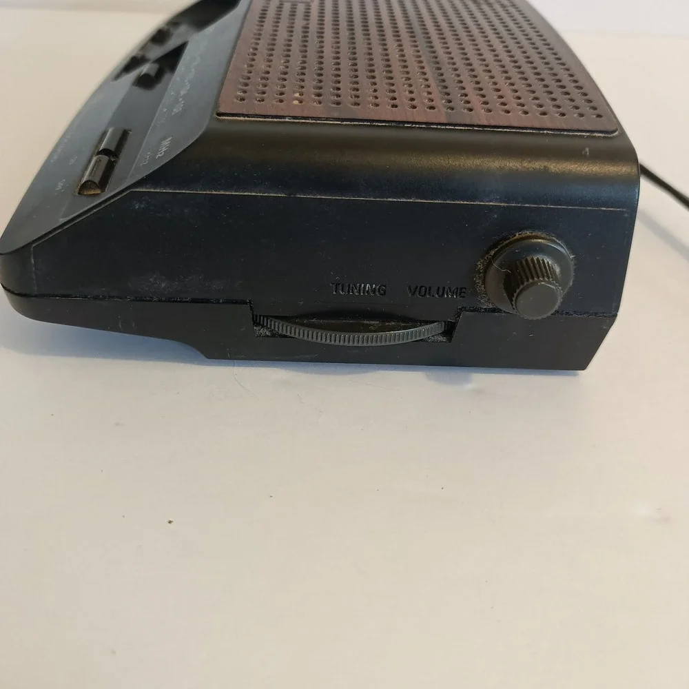 Vtg GE General Electric AM/FM Dual Alarm Clock Radio Model 7-4621A Tested Works‎